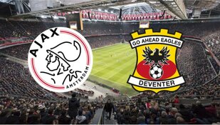 Ajax moeiteloos langs Go Ahead Eagles in KNVB Beker