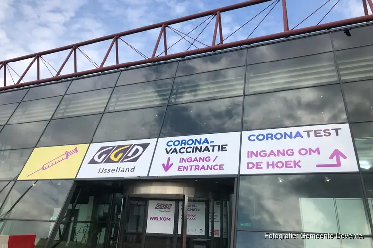 Vaccinatielocatie Deventer klaar voor 1e prik