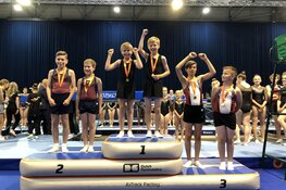 Medaille regen voor SVOD springers