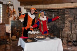 Muiderslot omgetoverd tot Kasteel van Sinterklaas