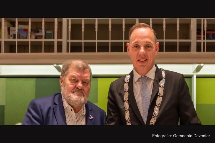 Stadspenning voor Bram Emens
