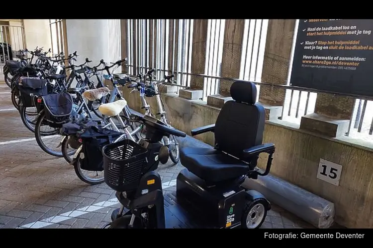 Nu ook in Centrumgarage scootmobiel te leen