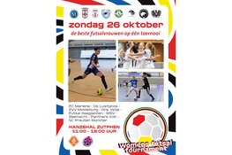 Women's Futsal Tournament brengt nationale en internationale teams samen in Zutphen