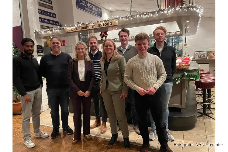 VVD Deventer presenteert kandidaten voor gemeenteraadsverkiezingen