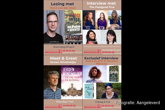 5 jaar Boekhandel Broekhuis in Deventer