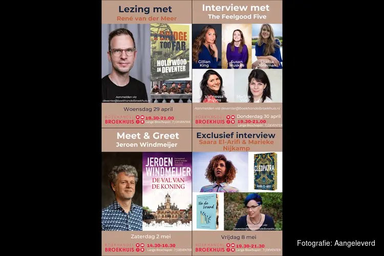 5 jaar Boekhandel Broekhuis in Deventer