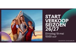 Programma seizoen 26/27 online Deventer Schouwburg