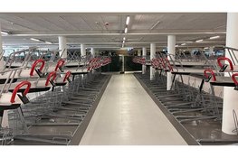 Eerste vernieuwde deel fietsenstalling station klaar