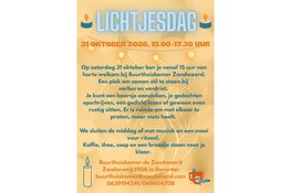 Lichtjesdag in Buurthuiskamer Zandweerd